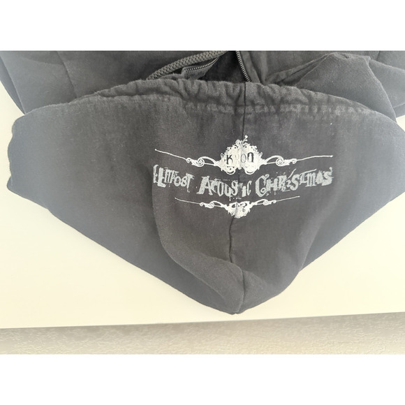 Vintage 2006 KROQ Almost Acoustic Xmas Hoodie American Apparel M Foo Fighters - Picture 7 of 14